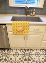 Load image into Gallery viewer, Potato on Basketweave Kitchen Towel – Artistic Dish Towel for Everyday Use BB7208KTWL