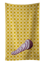 Load image into Gallery viewer, Red Onion on Basketweave Kitchen Towel – Artistic Dish Towel for Everyday Use BB7211KTWL