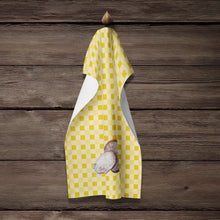Load image into Gallery viewer, Rotkappe Mushroom on Basketweave Kitchen Towel – Artistic Dish Towel for Everyday Use BB7212KTWL