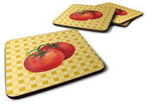 Load image into Gallery viewer, Tomato on Basketweave Foam Coaster  BB7215FC
