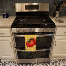 Load image into Gallery viewer, Tomato on Basketweave Kitchen Towel – Artistic Dish Towel for Everyday Use BB7215KTWL