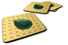 Load image into Gallery viewer, Whole Avacado on Basketweave Foam Coaster  BB7220FC