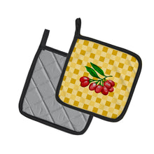 Load image into Gallery viewer, Gojis on Basketweave Pot Holders - Set of 2 - Heat-Resistant Kitchen Essentials BB7225PTHD