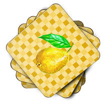 Load image into Gallery viewer, Guava on Basketweave Foam Coaster  BB7230FC
