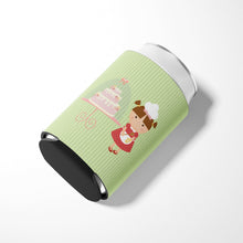 Load image into Gallery viewer, Cake Baker Brunette Green Can or Bottle Hugger BB7256CC
