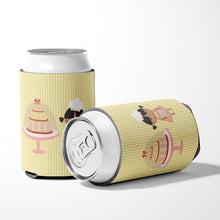 Load image into Gallery viewer, Cake Baker African American Yellow Can or Bottle Hugger BB7258CC