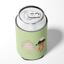 Load image into Gallery viewer, Cake Baker African American Green Can or Bottle Hugger BB7259CC