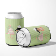 Load image into Gallery viewer, Cake Baker African American Green Can or Bottle Hugger BB7259CC