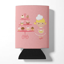 Load image into Gallery viewer, Cupcake Baker Blonde Pink Can or Bottle Hugger BB7260CC