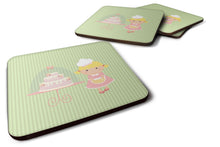 Load image into Gallery viewer, Cake Baker Blonde Green Foam Coaster  BB7262FC