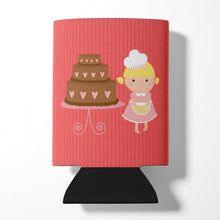 Load image into Gallery viewer, Valentine's Cake Baker Blonde Can or Bottle Hugger BB7265CC