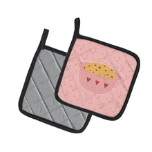 Load image into Gallery viewer, Cookie Dough Pink Pot Holders - Set of 2 - Heat-Resistant Kitchen Essentials BB7266PTHD