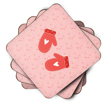 Load image into Gallery viewer, Oven Mitts Pink Foam Coaster  BB7267FC