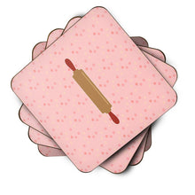 Load image into Gallery viewer, Rolling Pin Pink Foam Coaster  BB7271FC