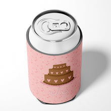 Load image into Gallery viewer, Heart Cake 3 Tier Pink Can or Bottle Hugger BB7273CC