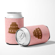 Load image into Gallery viewer, Heart Cake 3 Tier Pink Can or Bottle Hugger BB7273CC
