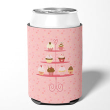 Load image into Gallery viewer, Cupcakes 3 Tier Pink Can or Bottle Hugger BB7274CC