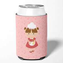 Load image into Gallery viewer, Baker Brunette on Pink Can or Bottle Hugger BB7277CC