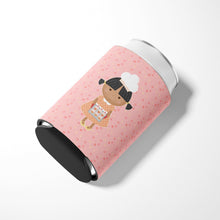 Load image into Gallery viewer, Baker African American on Pink Can or Bottle Hugger BB7278CC