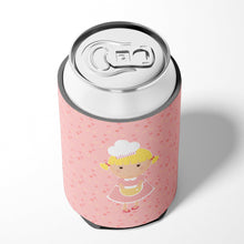 Load image into Gallery viewer, Baker Blonde on Pink Can or Bottle Hugger BB7279CC