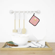 Load image into Gallery viewer, Baker Blonde on Pink Pot Holders - Set of 2 - Heat-Resistant Kitchen Essentials BB7279PTHD