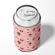 Load image into Gallery viewer, Cupcakes on Pink Can or Bottle Hugger BB7280CC