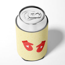 Load image into Gallery viewer, Oven Mitts on Yellow Can or Bottle Hugger BB7282CC