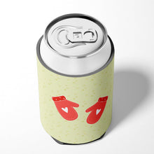 Load image into Gallery viewer, Oven Mitts on Green Can or Bottle Hugger BB7297CC