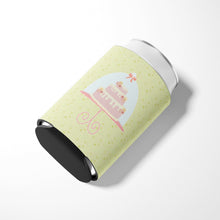 Load image into Gallery viewer, Decorated Cake on Green Can or Bottle Hugger BB7306CC