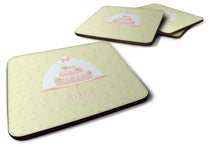 Load image into Gallery viewer, Decorated Cake on Green Foam Coaster  BB7306FC
