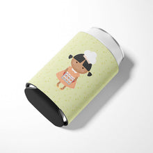 Load image into Gallery viewer, African American Baker on Green Can or Bottle Hugger BB7308CC