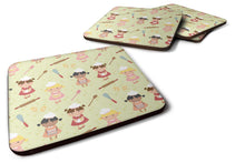 Load image into Gallery viewer, Bakers Delight on Green Foam Coaster  BB7314FC