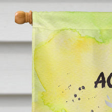 Load image into Gallery viewer, Aquarius Zodiac Sign Flag Canvas House Size BB7315CHF