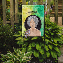 Load image into Gallery viewer, Aquarius Zodiac Sign Garden Flag - Outdoor Decorative Yard Flag BB7315GF
