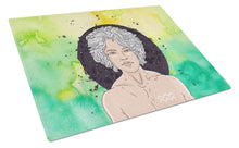 Load image into Gallery viewer, Aquarius Zodiac Sign Glass Cutting Boards – Durable, Decorative Kitchen Art Large BB7315LCB
