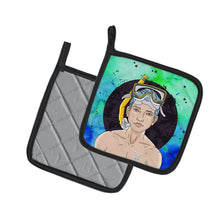 Load image into Gallery viewer, Pisces Zodiac Sign Pot Holders - Set of 2 - Heat-Resistant Kitchen Essentials BB7316PTHD