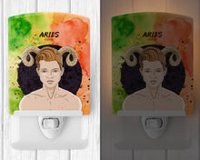 Load image into Gallery viewer, Aries Zodiac Sign Ceramic Night Light BB7317CNL