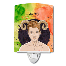 Load image into Gallery viewer, Aries Zodiac Sign Ceramic Night Light BB7317CNL