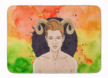 Load image into Gallery viewer, Aries Zodiac Sign Machine Washable Memory Foam Mat BB7317RUG