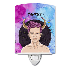 Load image into Gallery viewer, Taurus Zodiac Sign Ceramic Night Light BB7318CNL