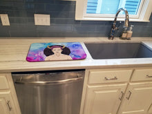 Load image into Gallery viewer, Taurus Zodiac Sign Dish Drying Mat – Absorbent, Artistic Kitchen Essentials BB7318DDM