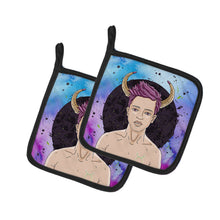 Load image into Gallery viewer, Taurus Zodiac Sign Pot Holders - Set of 2 - Heat-Resistant Kitchen Essentials BB7318PTHD