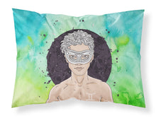 Load image into Gallery viewer, Gemini Zodiac Sign Fabric Standard Pillowcase – Artistic Decorative Front, White Back BB7319PILLOWCASE
