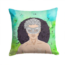 Load image into Gallery viewer, Gemini Zodiac Sign Throw Pillow - 14x14 Decorative Pillow – Art for Your Home &amp; Patio BB7319PW1414