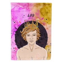 Load image into Gallery viewer, Leo Zodiac Sign Flag Canvas House Size BB7321CHF