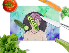 Load image into Gallery viewer, Virgo Zodiac Sign Glass Cutting Boards – Durable, Decorative Kitchen Art Large BB7322LCB
