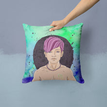 Load image into Gallery viewer, Virgo Zodiac Sign Throw Pillow - 14x14 Decorative Pillow – Art for Your Home &amp; Patio BB7322PW1414