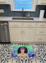 Load image into Gallery viewer, Virgo Zodiac Sign Machine Washable Memory Foam Mat BB7322RUG
