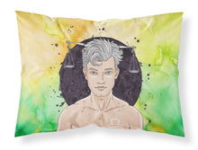 Load image into Gallery viewer, Libra Zodiac Sign Fabric Standard Pillowcase – Artistic Decorative Front, White Back BB7323PILLOWCASE