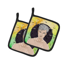 Load image into Gallery viewer, Libra Zodiac Sign Pot Holders - Set of 2 - Heat-Resistant Kitchen Essentials BB7323PTHD